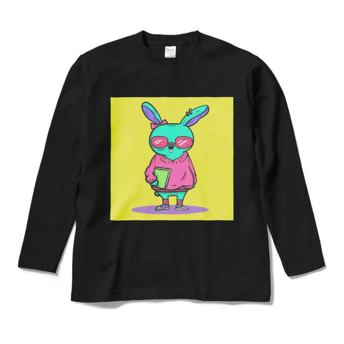 ロングスリーブTシャツ - M - ブラック