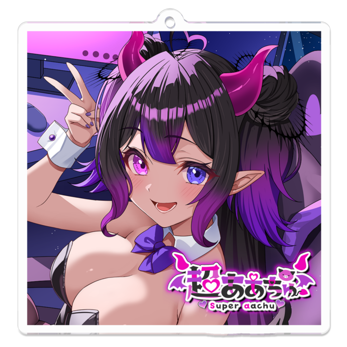 アクリルキーホルダー - 70 x 70 (mm)