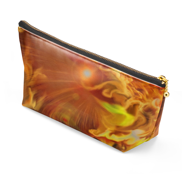 ポーチ - 長さ21.5cm / 高さ10cm - ブラック