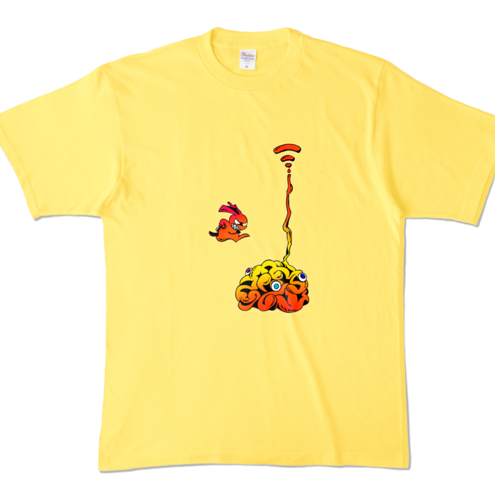 カラーTシャツ - XL - イエロー (濃色)(2)