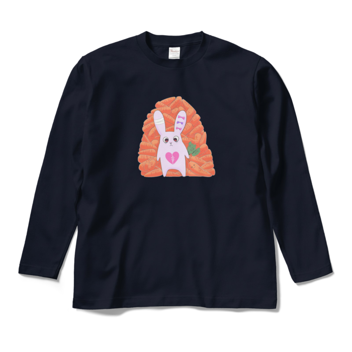 ロングスリーブTシャツ - M - ネイビー