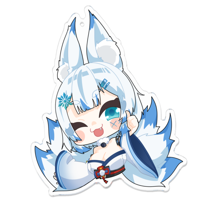 アクリルキーホルダー - 100 x 100 (mm)