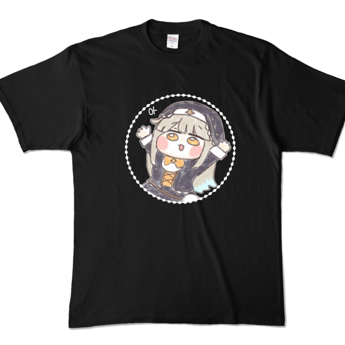 カラーTシャツ - XL - ブラック (濃色)