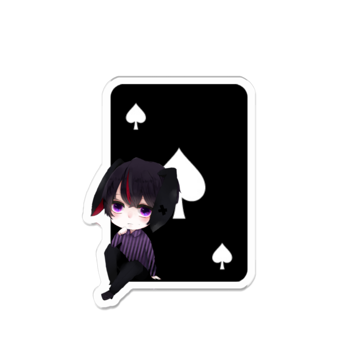 アクリルバッジ - 70 x 70 (mm)