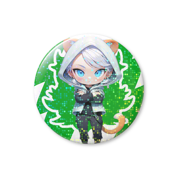 ホログラム缶バッジ - 56mm