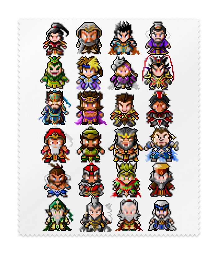 さんパズ武将ドット絵 メガネクリーナー 蒔瀬文庫 Booth支店 Booth