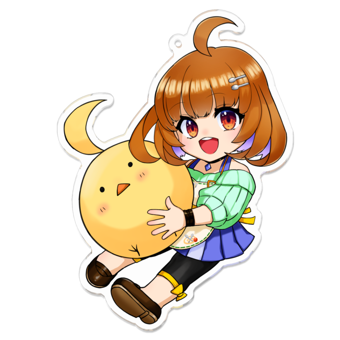アクリルキーホルダー - 100 x 100 (mm)