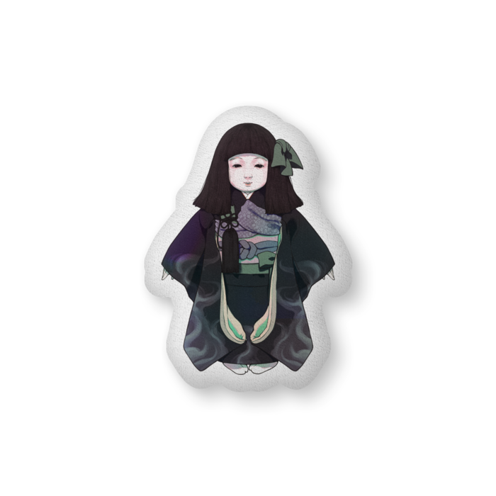 長谷部　極の人形クッション