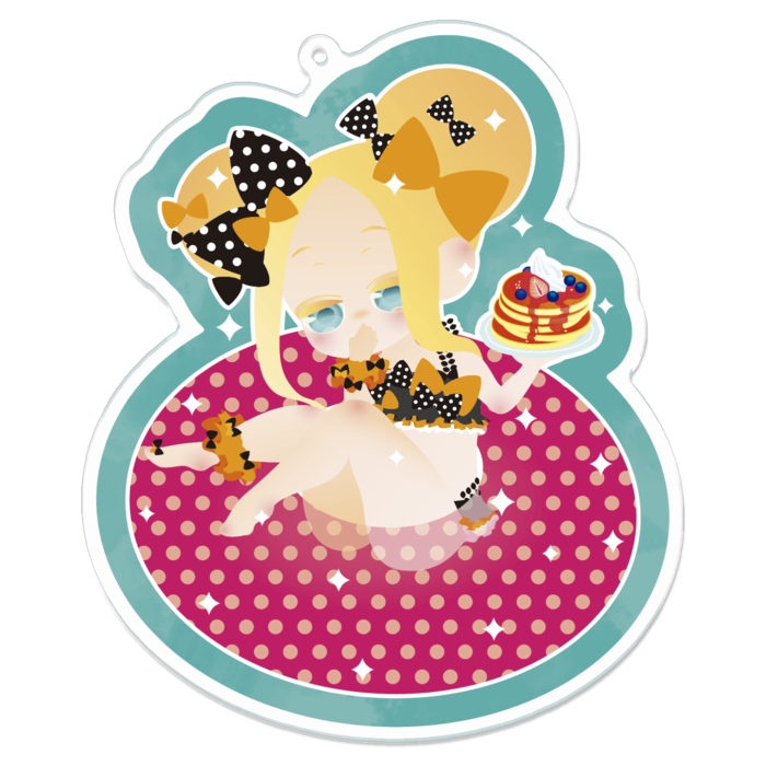 アクリルキーホルダー - 100 x 100 (mm)