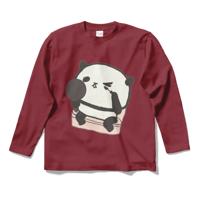 ロングスリーブTシャツ - S - バーガンディ