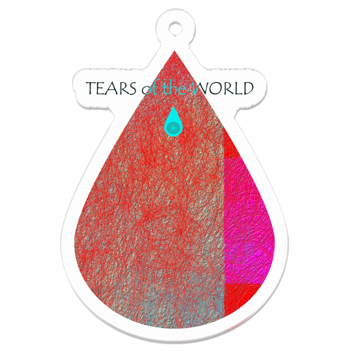 アクリルキーホルダー - 50 x 50 (mm)