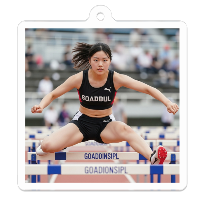 アクリルキーホルダー - 50 x 50 (mm)