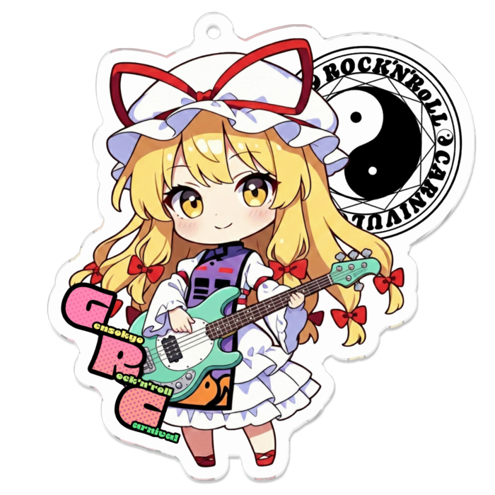 アクリルキーホルダー - 70 x 70 (mm)