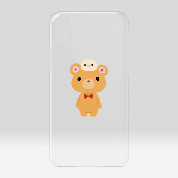 ver.WクリアiPhoneケース - iPhone X / XS