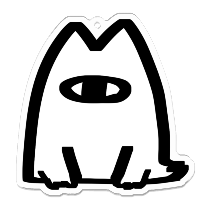 アクリルキーホルダー - 70 x 70 (mm)