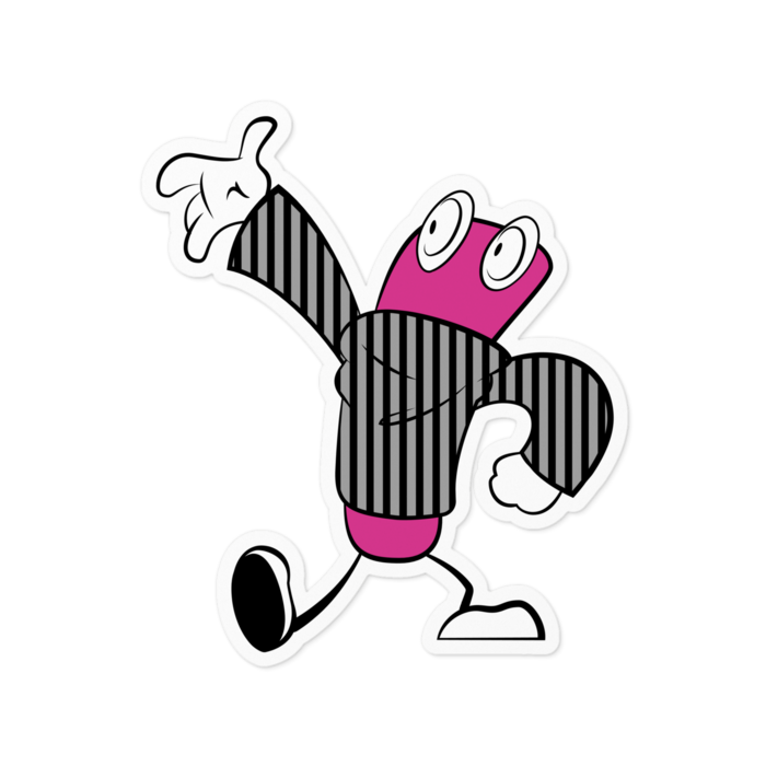 ステッカー - 100 x 100 (mm)