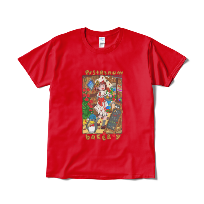 Tシャツ(短納期) - L - レッド