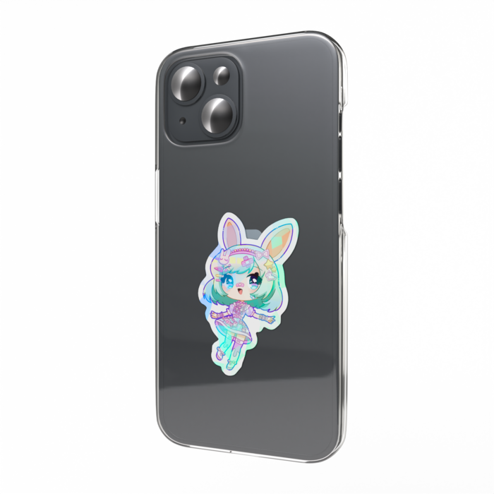 ホログラムスマホステッカー - 縦