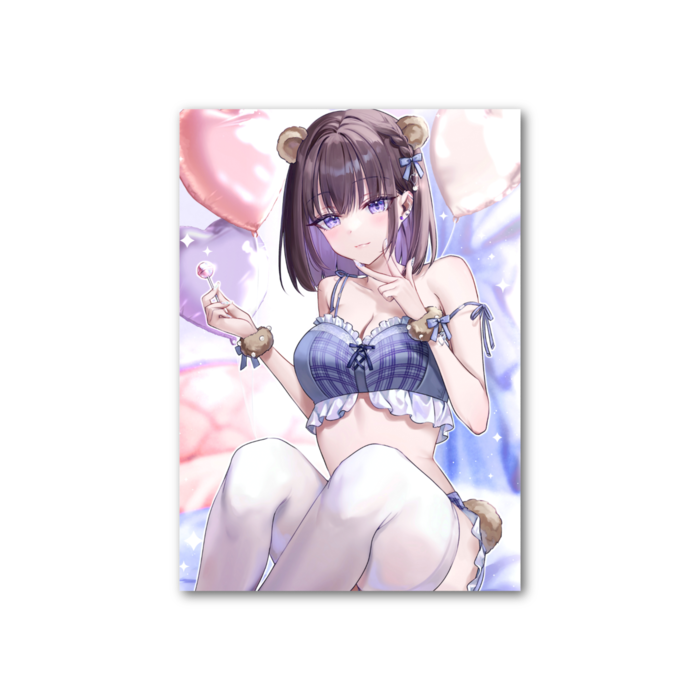 フォト風カード - 縦 - 片面