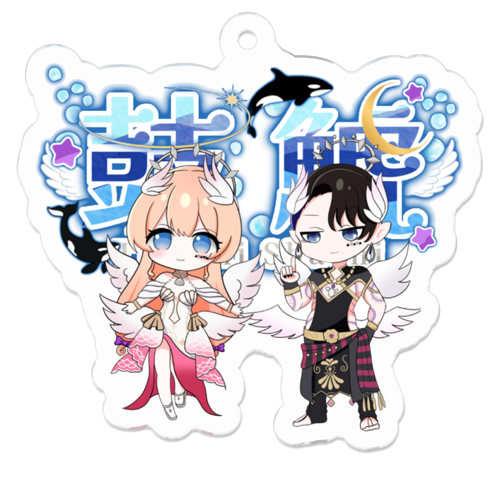 アクリルキーホルダー - 50 x 50 (mm)