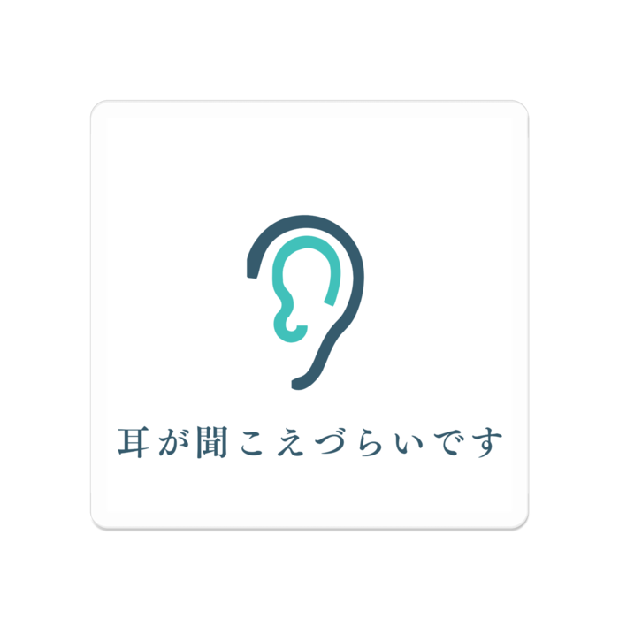 アクリルバッジ - 50 x 50 (mm)