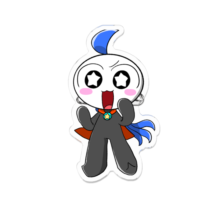 アクリルバッジ - 70 x 70 (mm)