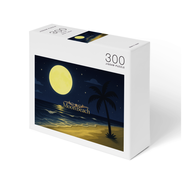 パズル 　夜の浜辺タイプ　横