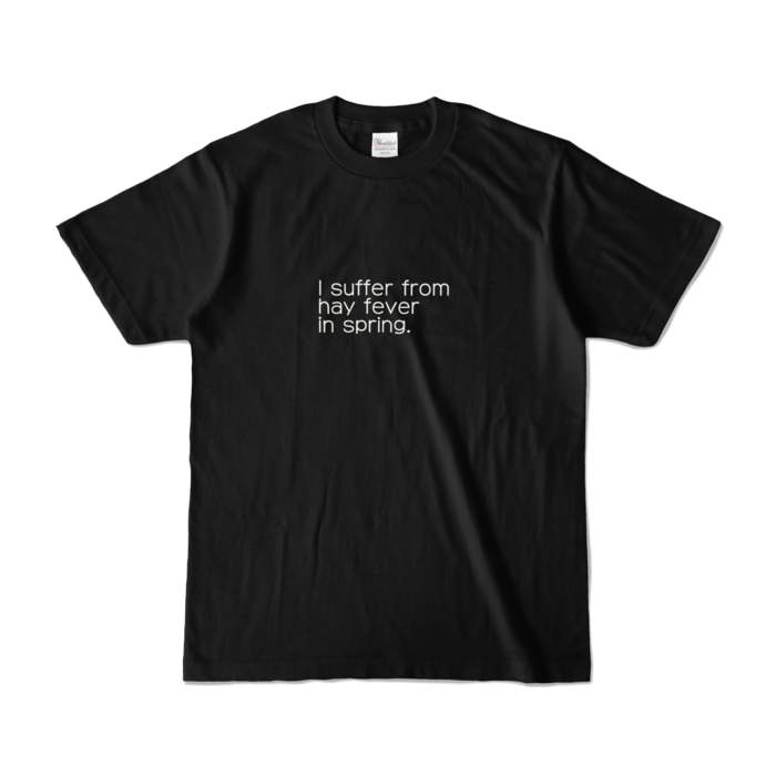 カラーTシャツ - S - ブラック (濃色)