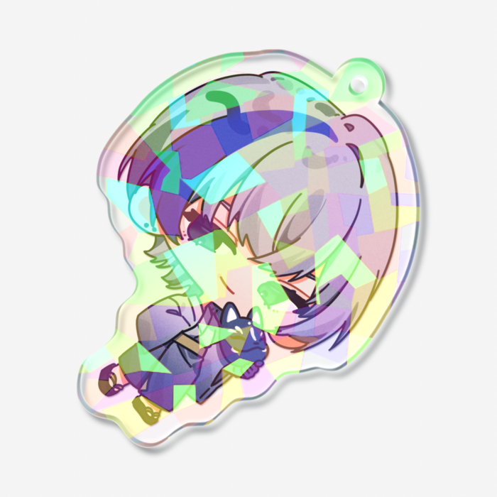 ホログラムアクリルキーホルダー 異ヵ睡