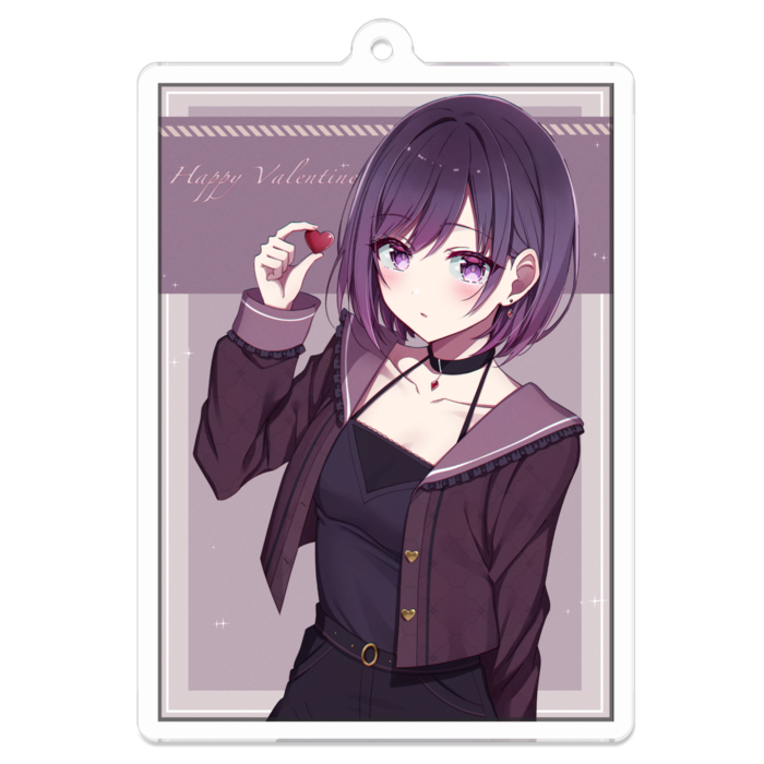 アクリルキーホルダー - 70 x 70 (mm)