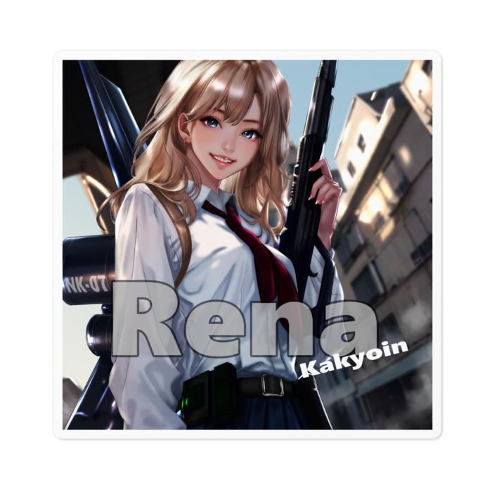 ステッカー - 100 x 100 (mm)