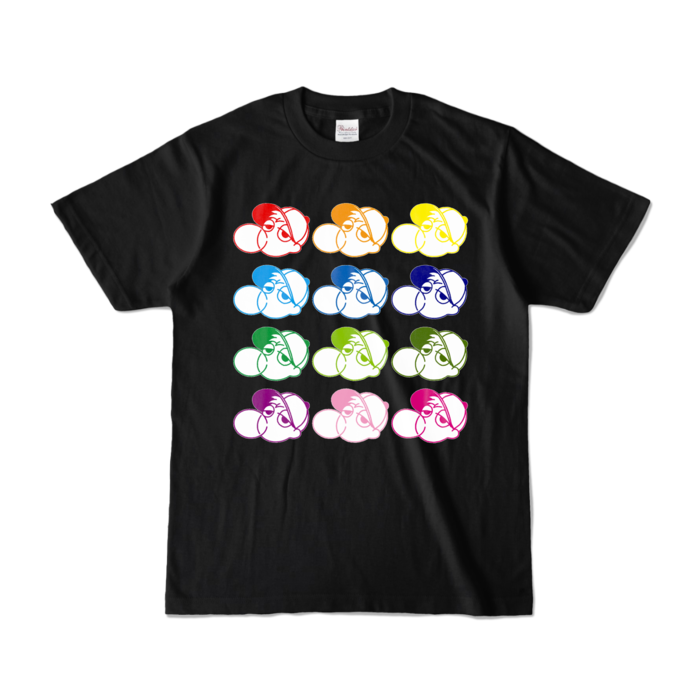 カラーTシャツ - S - ブラック (濃色)