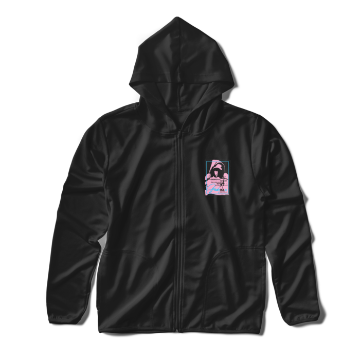 ジップパーカー - S - ブラック