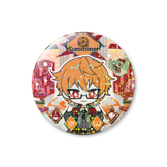 【ぺ】📙招崎はるホログラム缶バッジ