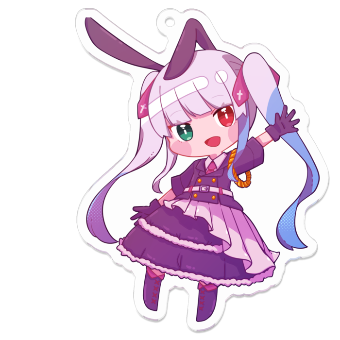 アクリルキーホルダー - 70 x 70 (mm)(1)