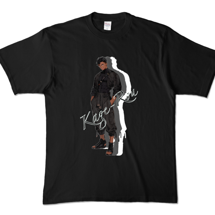 カラーTシャツ - XL - ブラック (濃色)