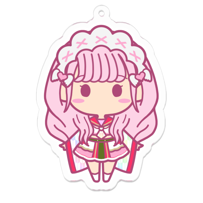 アクリルキーホルダー - 70 x 70 (mm)