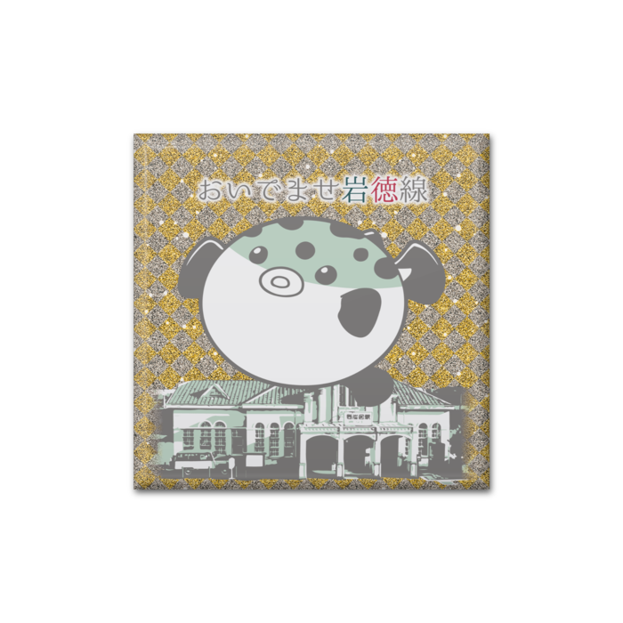 缶バッジ - 四角形40mm