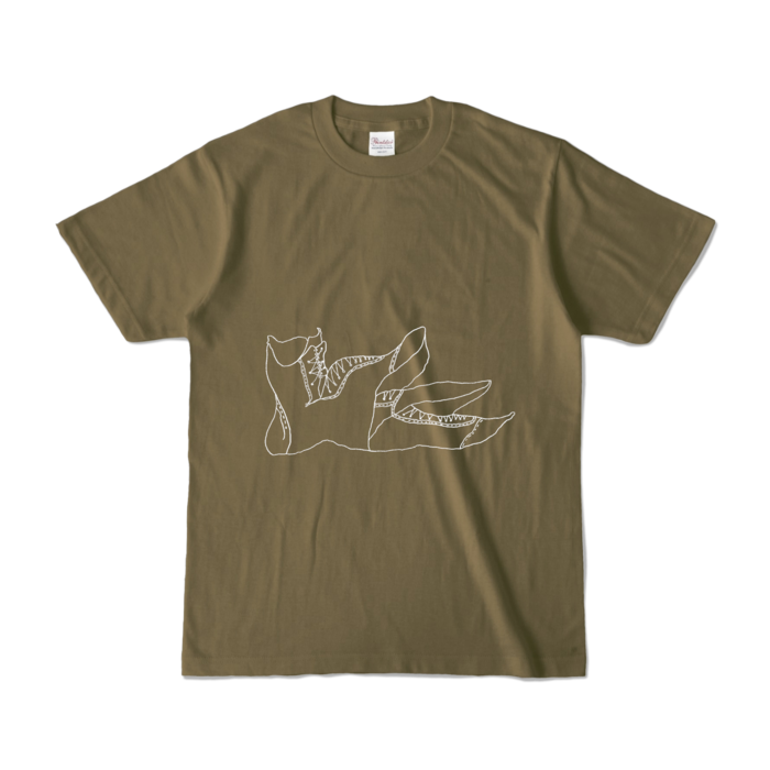 カラーTシャツ - S - オリーブ (濃色)