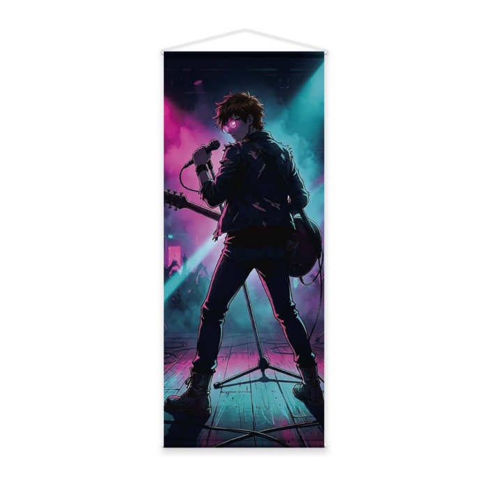 等身大タペストリー - 65 × 160cm