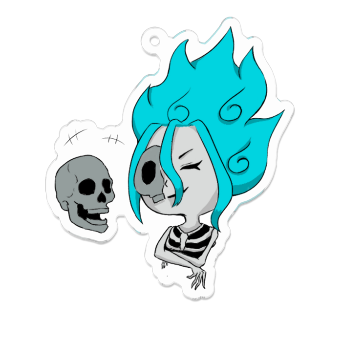 アクリルキーホルダー - 70 x 70 (mm)