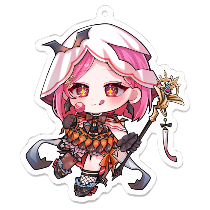 アクリルキーホルダー - 70 x 70 (mm)