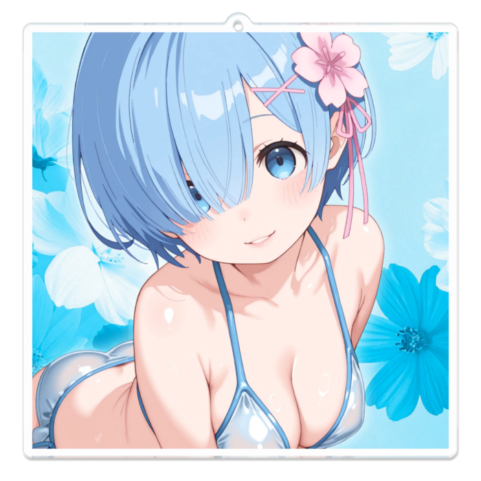 アクリルキーホルダー - 100 x 100 (mm)