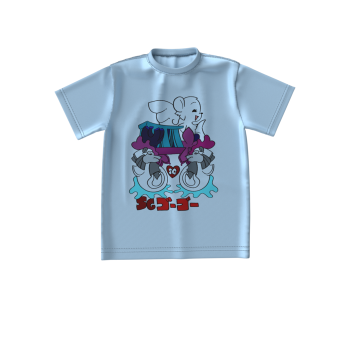 ビッグシルエットTシャツ - S - 両面
