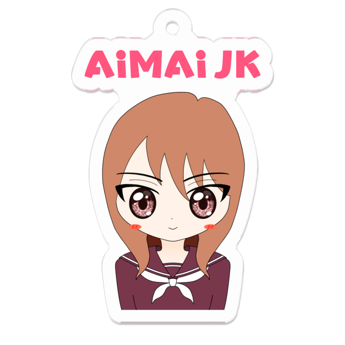 アクリルキーホルダー - 50 x 50 (mm)