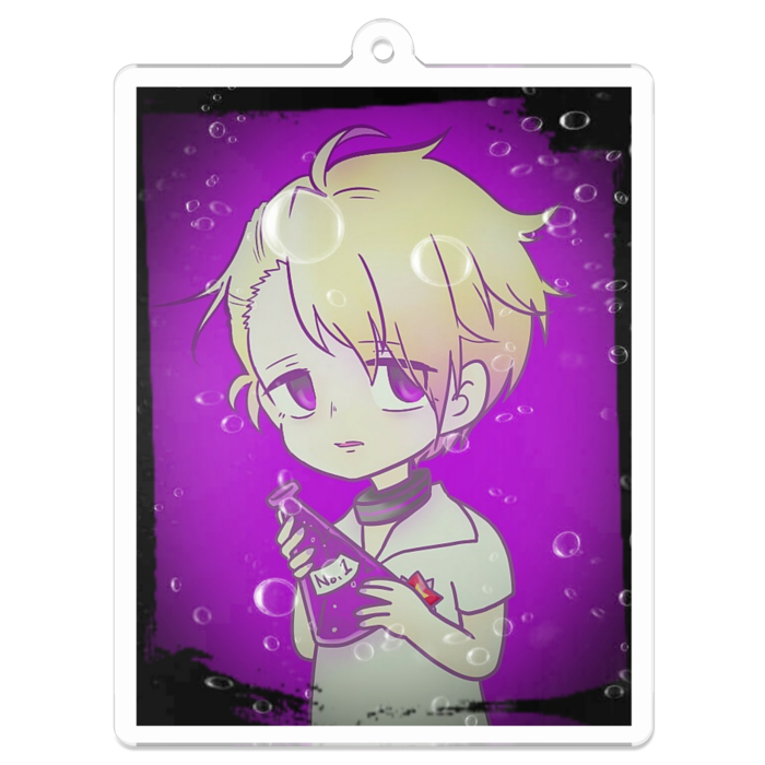 アクリルキーホルダー - 70 x 70 (mm)