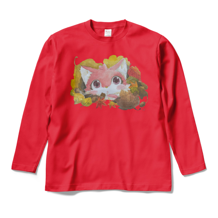 ロングスリーブTシャツ - M - レッド