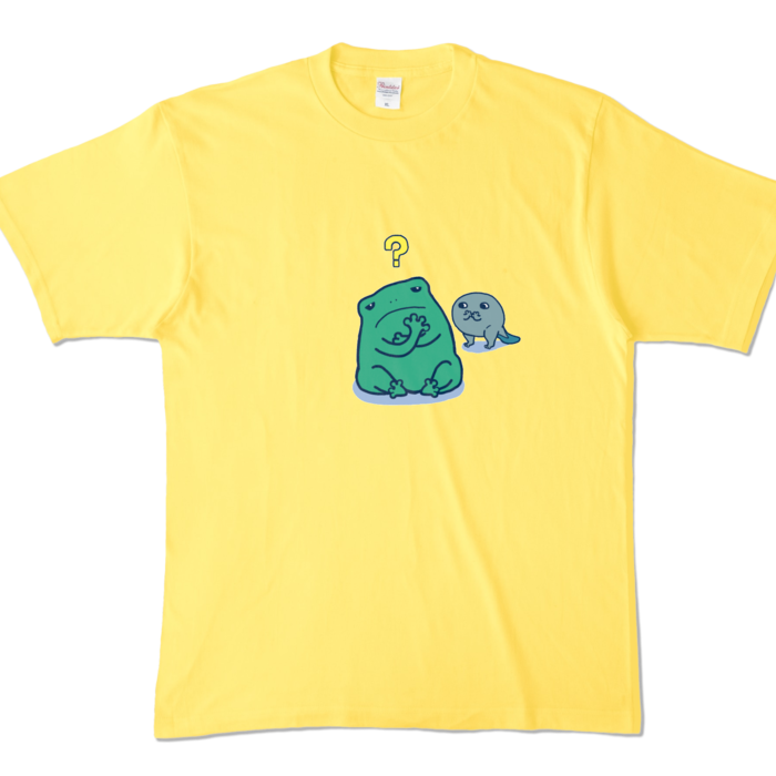 カラーTシャツ - XL - イエロー (濃色)