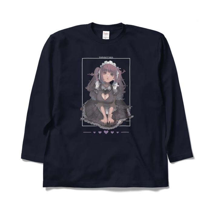 ロングスリーブTシャツ - XL - ネイビー