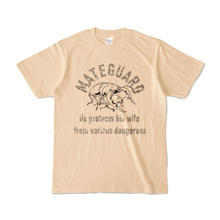 カラーTシャツ - S - ナチュラル (淡色)